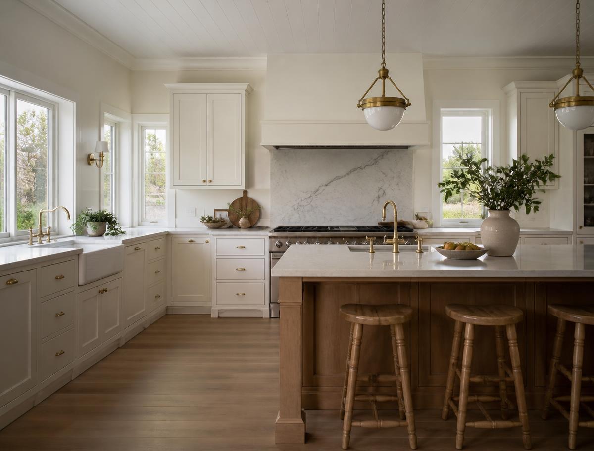 Palmerin Homestead custom kitchen in Warwick
